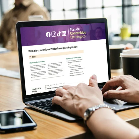 Plantilla Plan de Contenidos Estratégico en Notion