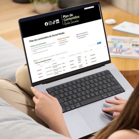 Plantilla Plan de Contenidos de Social Media en Notion